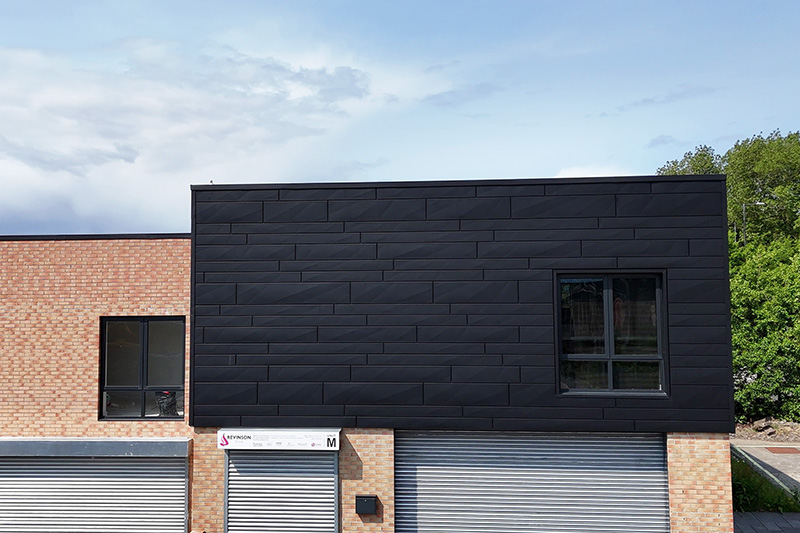 Roofing Repairs near me performed by KingCraft roofing & cladding specialists Leeds, Yorkshire. Aluminium wall cladding installed by hard metals specialists.