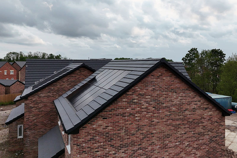 Redland Concrete tiles roofing and roof repairs by roofers from KingCraft - Roofing & Cladding Leeds, Yorkshire and the Humber.