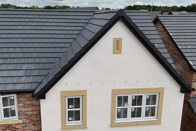 Redland Concrete tiles installed by roofers near me from KingCraft - Roofing & Cladding Leeds, Yorkshire and the Humber.