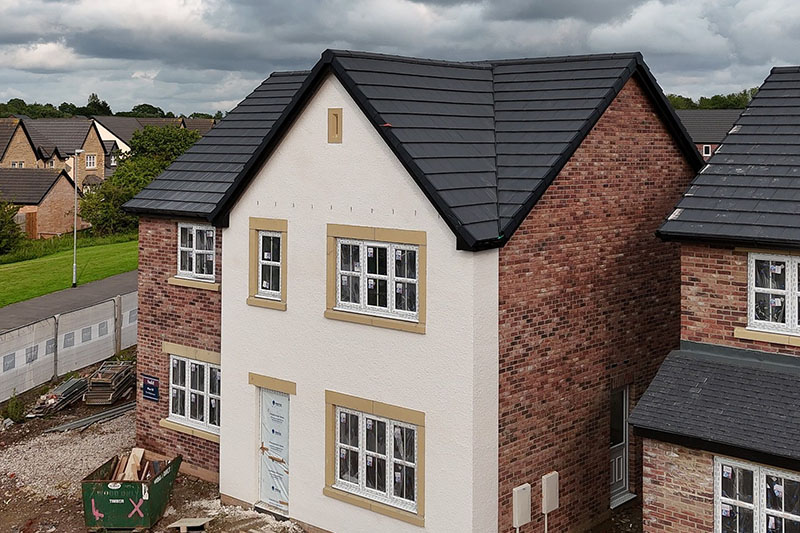 Redland Concrete tiles installed by roofers close to me from KingCraft - Roofing & Cladding Leeds, Yorkshire and the Humber.